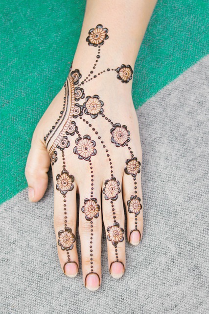 blackwork tattoo artist Toronto geometric dotwork